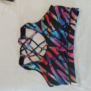 Constantly Varied Gear (CVG) Saved By The 90s Butterfly Back Bra L